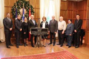 Dévoilement plaque cabinet lieutenante gouverneure du québec