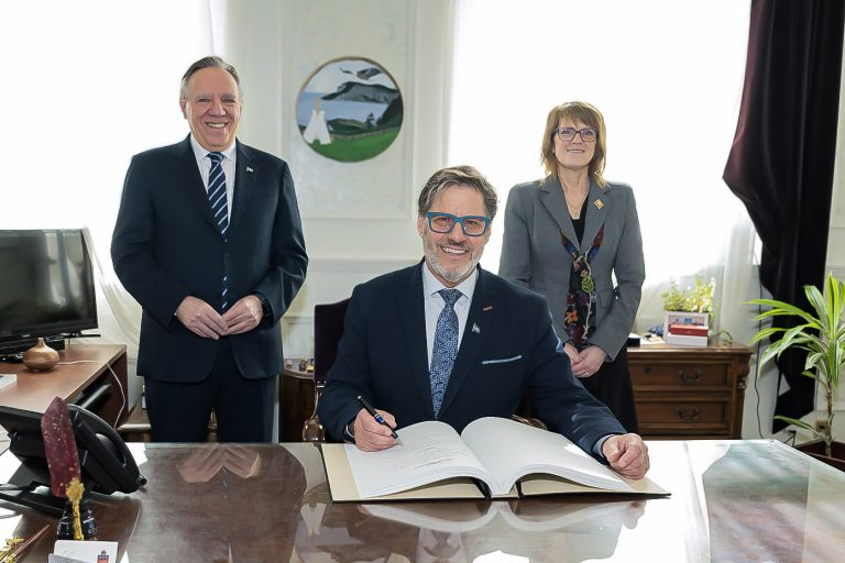 20250228 assermentation du ministre bélanger