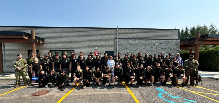 Échanges avec les participants au Programme Carcajou (27 juillet 2024)