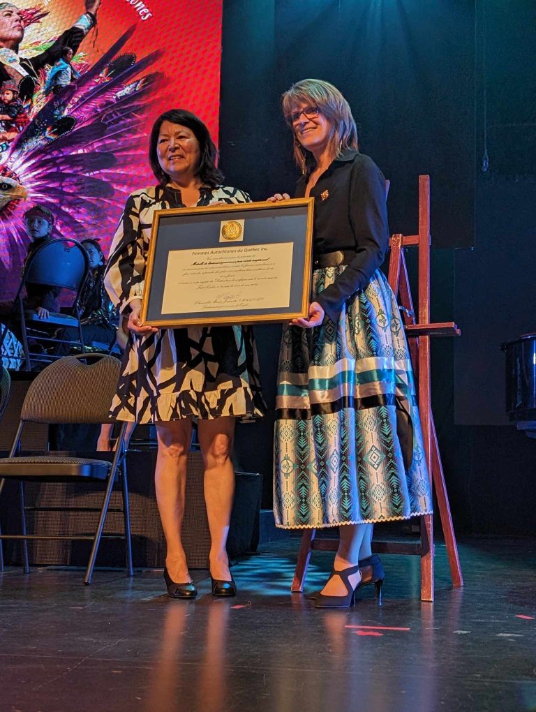 Soirée gala reconnaissance de Femmes autochtones du Québec (16 mai 2024)